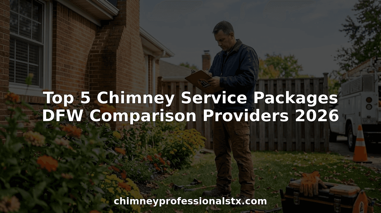 Top 5 Chimney Service Packages DFW Comparison Providers 2026