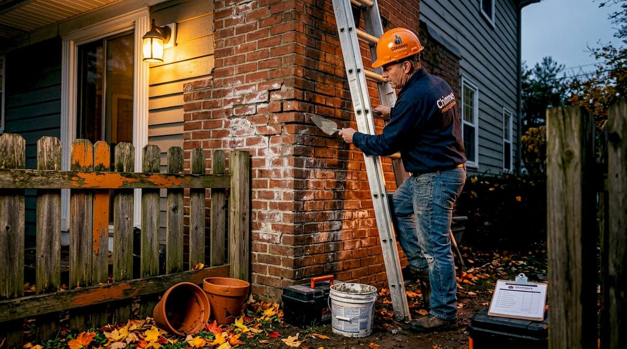 Older Home Chimney Water Damage Repair: 2026 Guide